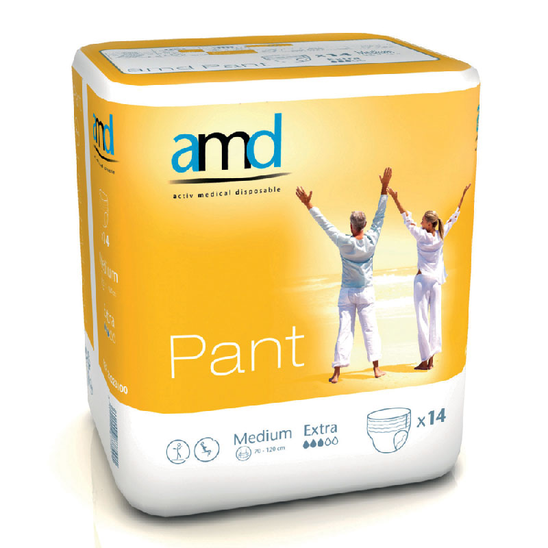 AMD Pant Medium Extra Pull Up (pk 14 x 6), Pull Ups, AMD, Incontinence  Care, Nursing Care, Medical