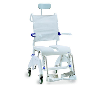 Invacare Aquatec Ocean VIP Ergo Tilting Shower Chair Commode