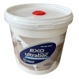 EXO ultrabac (Clinell) Hard Surface Detergent  Wipe (tub 460)