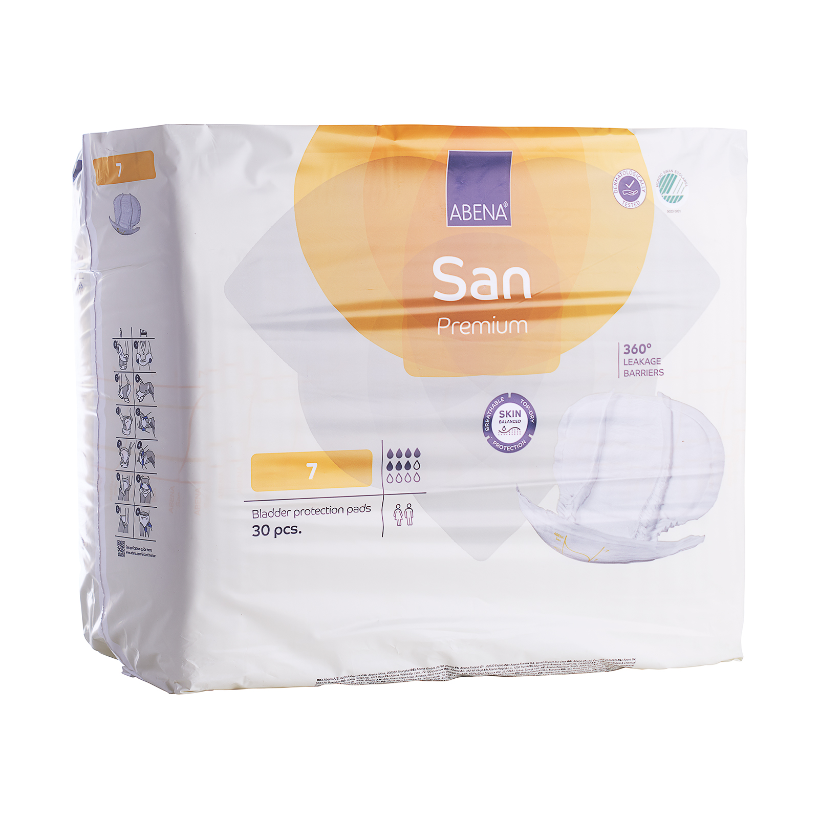 Abena San 7 Premium (Old Code 9381) [1000021309] (pk 30 x 4)