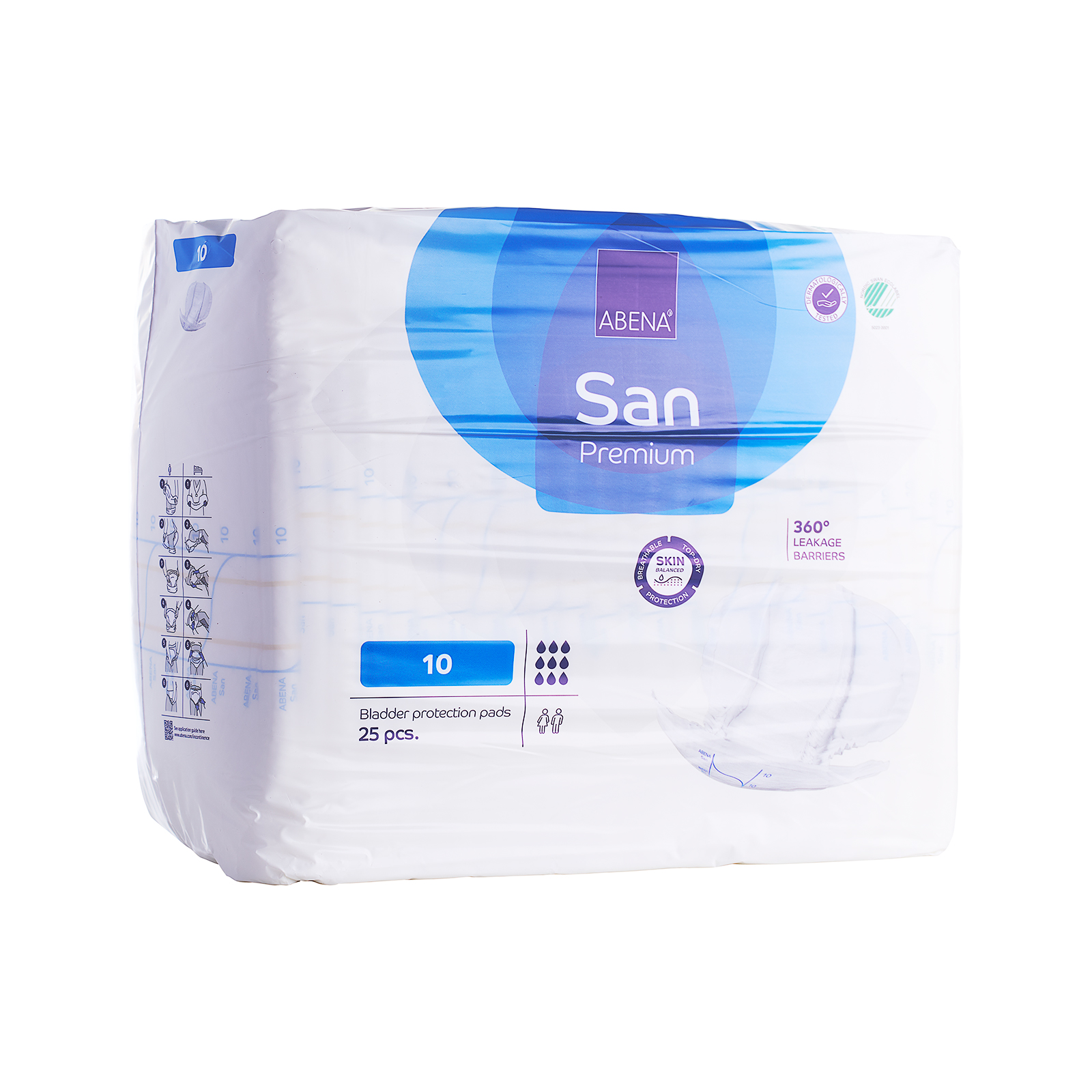 Abena San 10 Premium - (Old Code 9386) [1000021312] (pk 25 x 4)