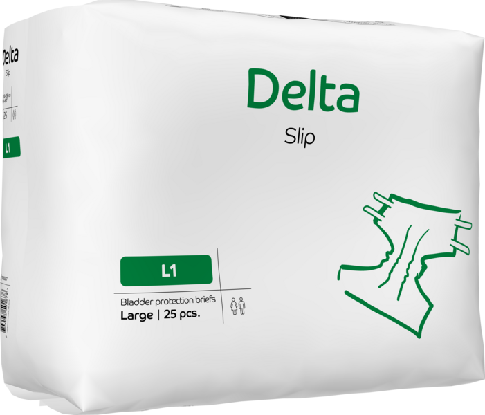 ABENA Delta Slip L1 [308853] (pk 25 x 4)