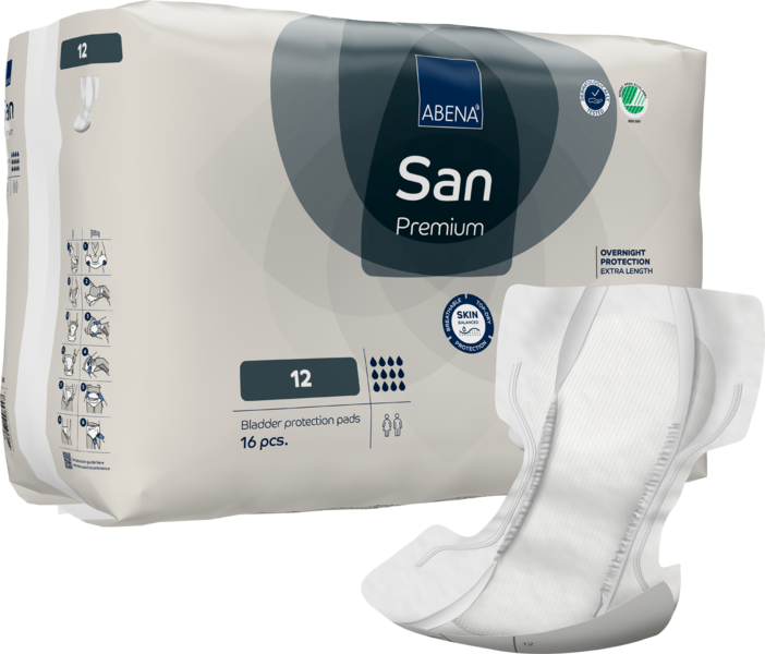 Abena San 12 Premium [1000024588] (pk 16 x 4)