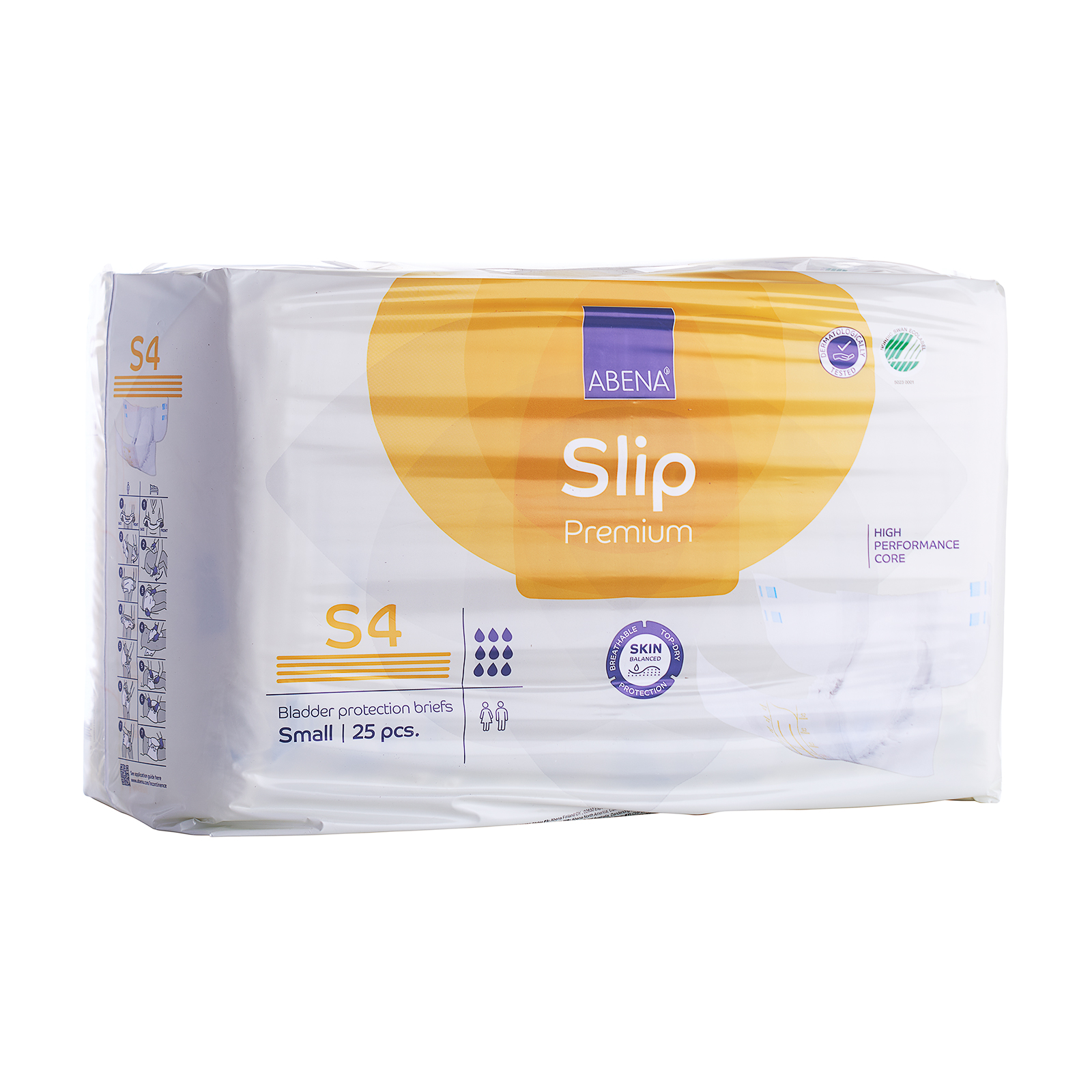 Abena Slip Small S4 Premium - (43056) [1000021282] (pk 25 x 3)