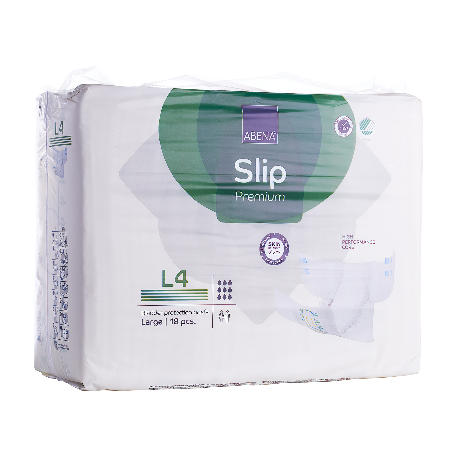 Abena Slip L4 Large Premium (Old 43068) [1000021292] (pk 18 x 4)