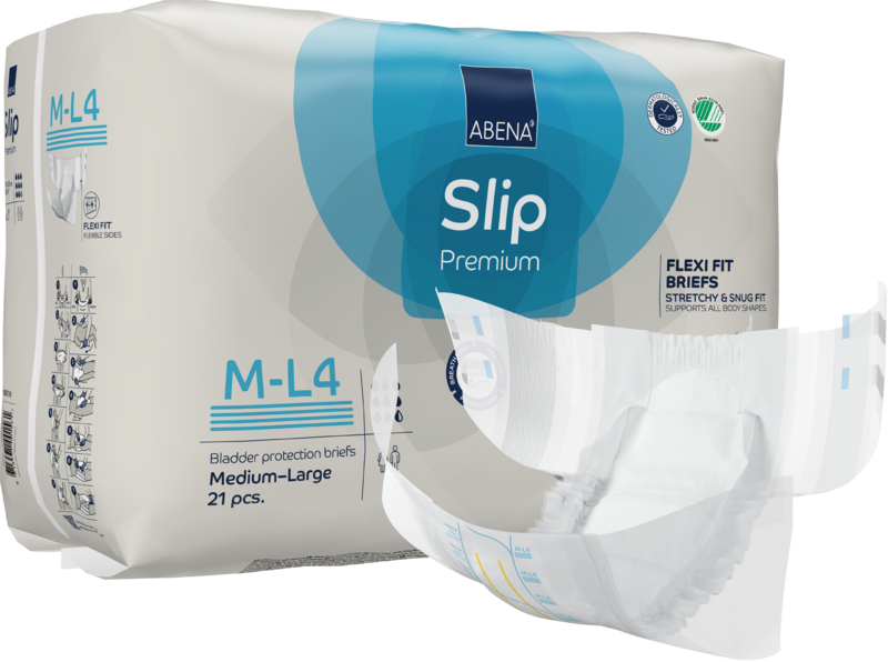 Abena Slip Flexi Fit Premium M-L4 (pk 23 x 4)
