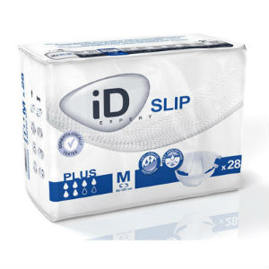 iD Expert Slip PE Medium Plus (pk 28 x 4) Blue