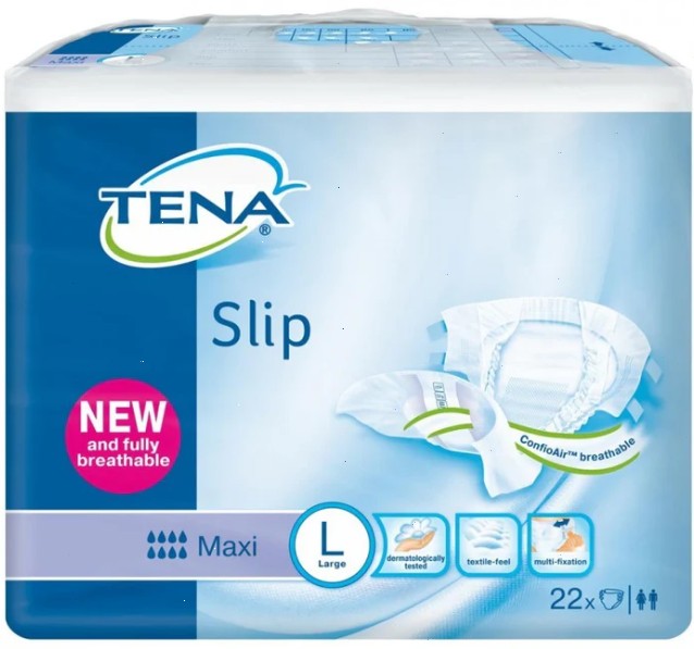 Tena Slip Maxi Large (pk 3 x 22)