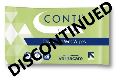 Conti Flushable Wet Wipes 21 x 50 (CWF050L) - OUT OF STOCK UNTIL MID JULY