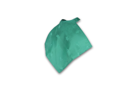 Napkin Style Dignified Adult Clothing Protector - Green