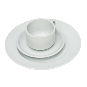 Bayleaf White 6.25in Plate (pk 12) [CC206]