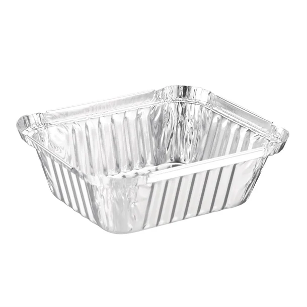 Fiesta Recyclable Foil Containers Medium 450ml (500 Pack) [DA086]
