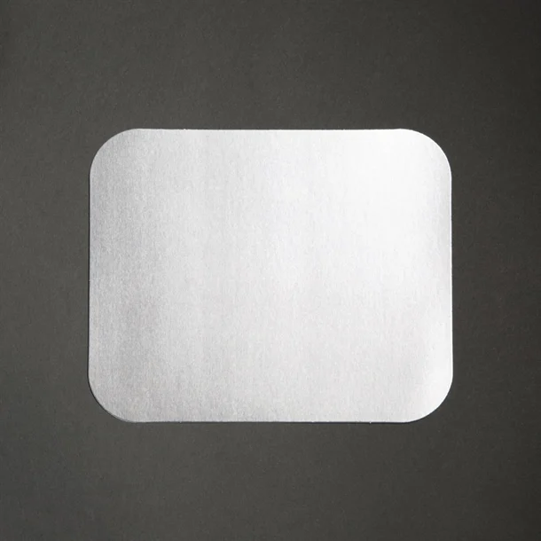 Fiesta Waxed Lids for Medium Foil Containers (500 Pack) [DA087]