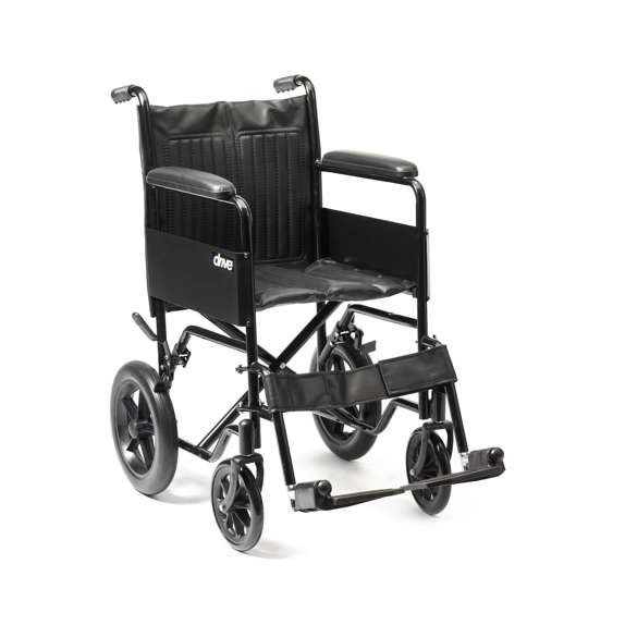 Steel Transit Wheelchair 18inch - Crash Tested