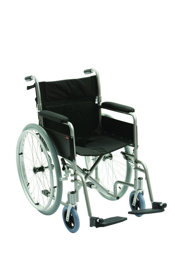 Standard Aluminium Self-Propelled Wheelchair - 18in
