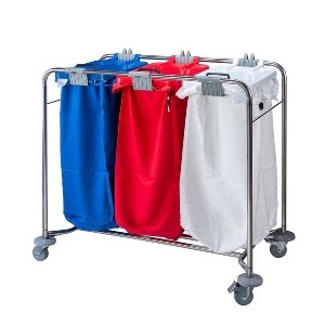 Medipant Econ Soiled Linen Trolley with Lid - 1 bag