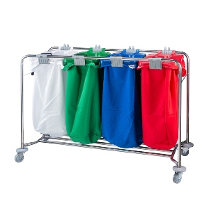 Medipant Econ Soiled Linen Trolley with Lid - 1 bag