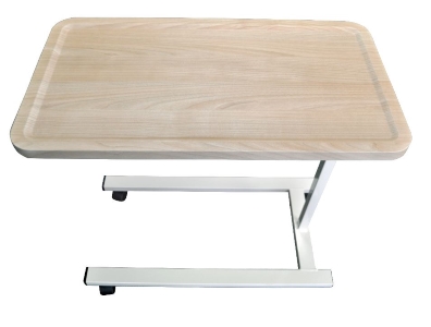 Large Overbed Table with Wheels - 750mm Top
