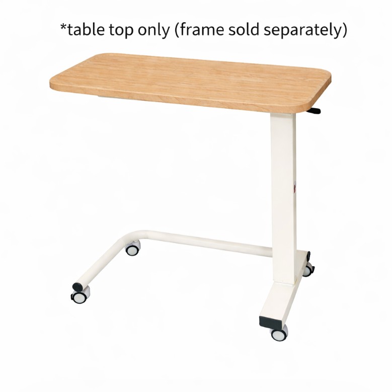 Large 750mm Overbed Table - Wooden Top Only