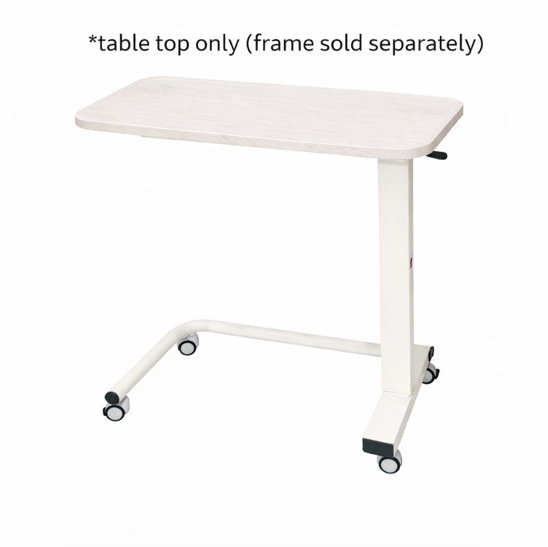 Large 750mm Overbed Table - Wooden Top Only