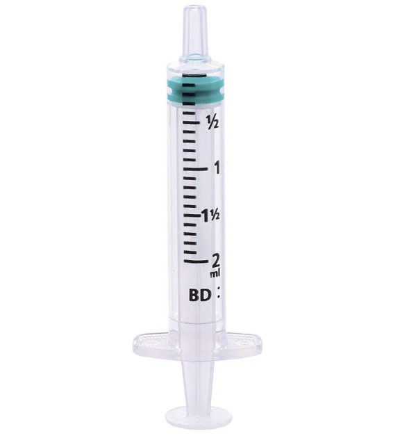 BD Emerald Hypodermic Syringe - Luer Slip Concentric - 2ml (pk 100)