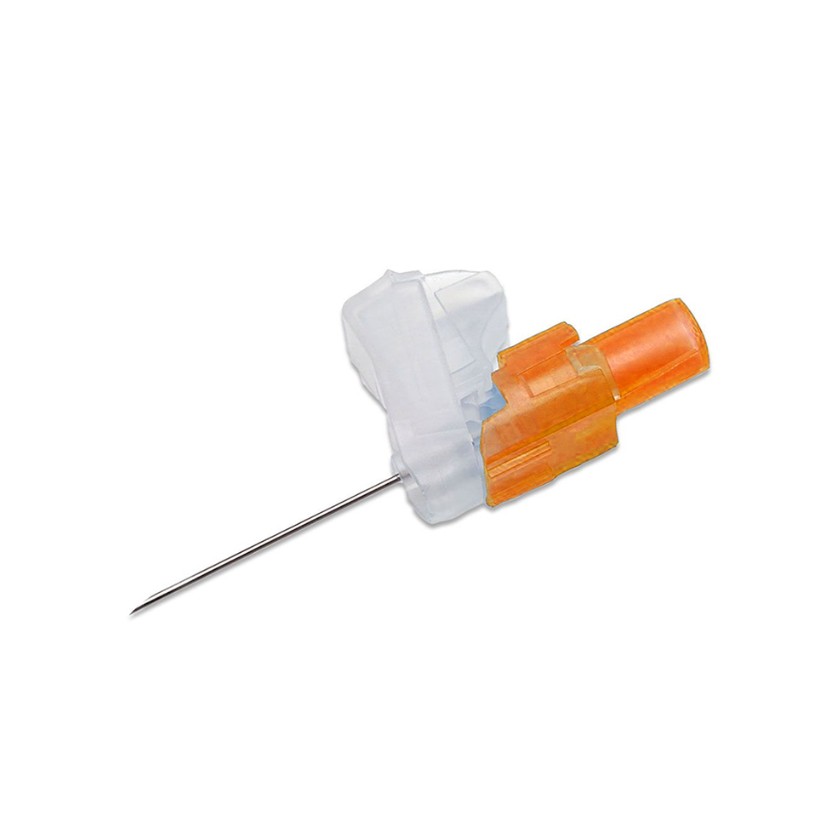 Magellan Hypodermic Safety Needle 25G Orange (pk 50)