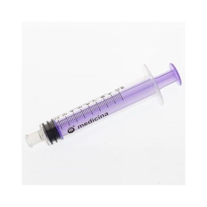 LHE10 Enfit 10ml Purple Female Luer Reusable Syringe (oral/enteral syringe) [pk 100]