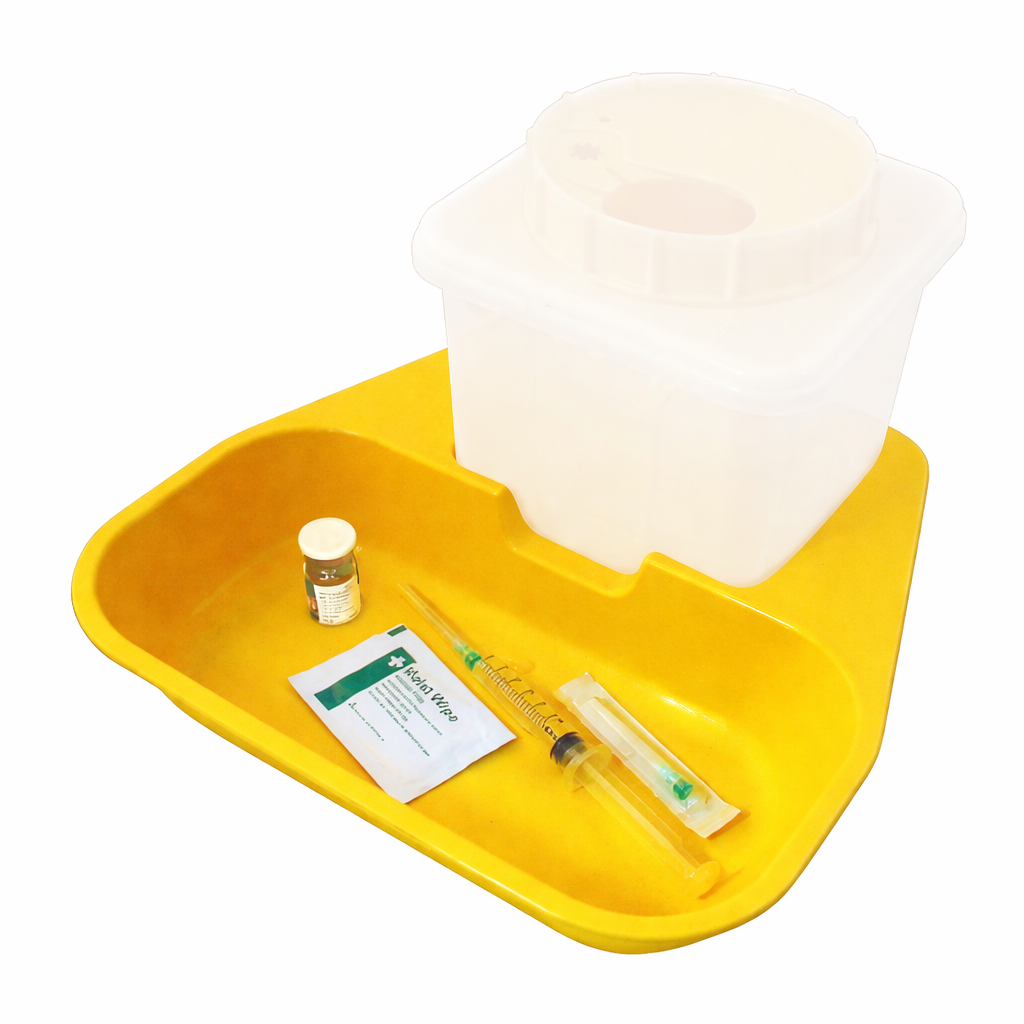 Sharps Procedure Tray - 3.5L