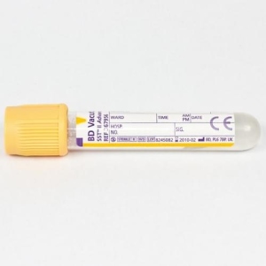BD Vacutainer® Plastic SST II Advance Tube 3.5ml with Gold Hemogard Closure (Pack of 100) [Ref 454228]