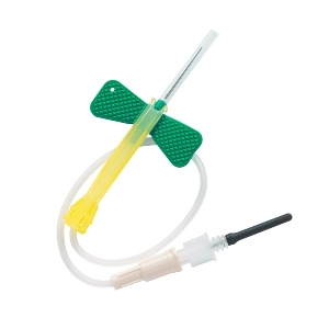 Safety-Lok Blood Collection Sets 23Gx18cm tube/Blue (pk 50)