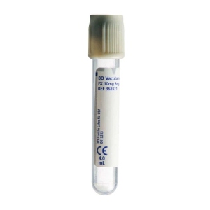 BD Vacutainer Blood Sample Tube Glucose Fluoride Oxalate/Pot (CN634510)