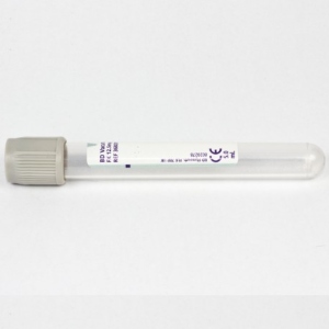 BD Vacutainer® 5ml Blood Collection Bottle - Grey (pk 100) [ref 368201]