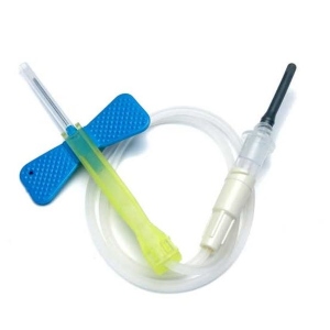 Safety-Lok Blood Collection Sets 23Gx18cm tube/Blue (pk 50)