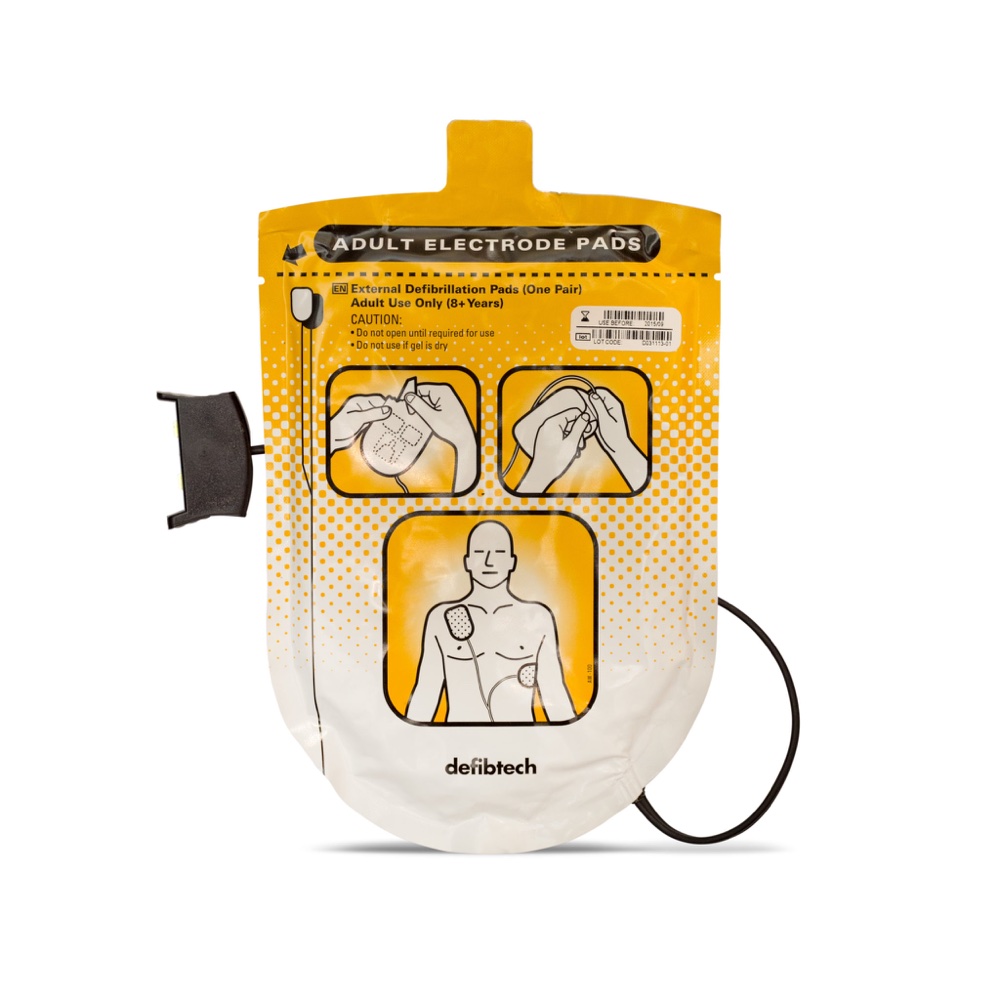 Defibtech Lifeline Adult Electrode Pads (1 set)