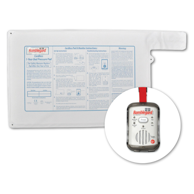 Wireless Bedgard c/w Wireless Companion Monitor - Standalone - Complete with 3 year CarePlus Contract Cover