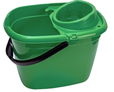 Light Duty Mop Bucket C/W Wringer - Green