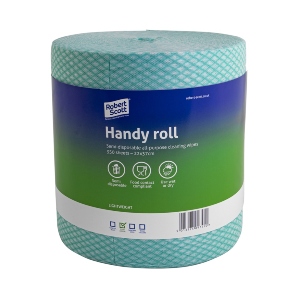 Handy Roll 350 Sheet (22cm x 37cm) (pk2) - Green