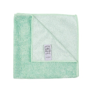 Microfibre Standard Colour Coded Cloth - Green (pk 10)