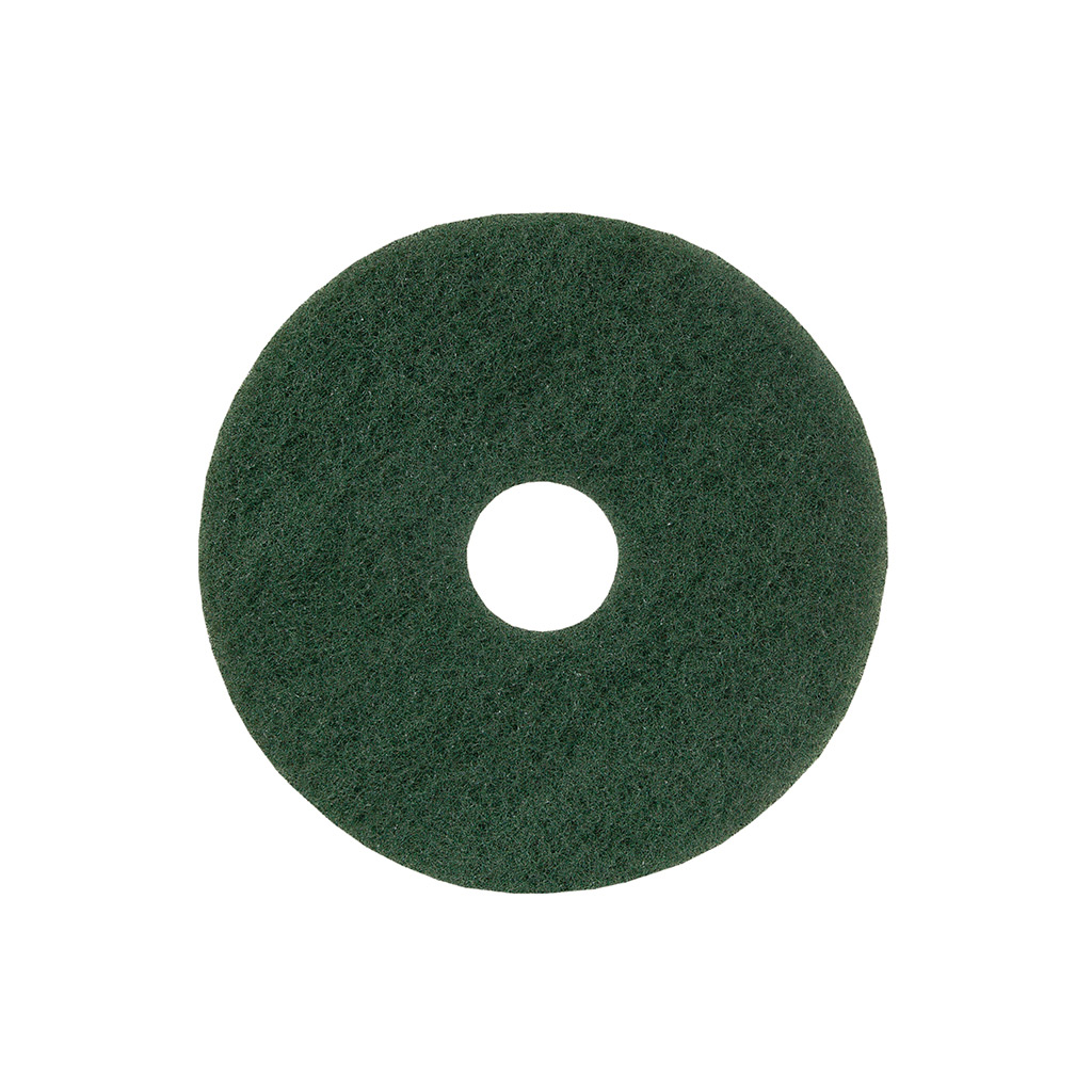 Floor Buffer Pads - 14inch Green - 5pk