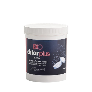 EXO chlor plus - Chlorine & Detergent Tablets (Tub 200)