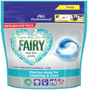 Fairy Professional Non Bio Pods Washing Liquid Capsules 2x50 Washes