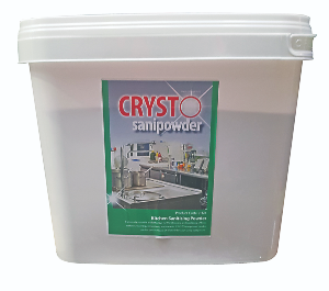 CRYSTO sanipowder - Kitchen Sanitising Powder 10kg