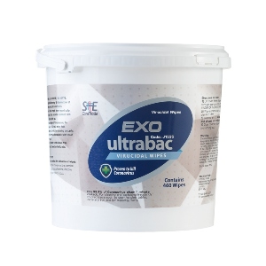 EXO ultrabac Hard Surface Detergent  Wipes (tub 460)