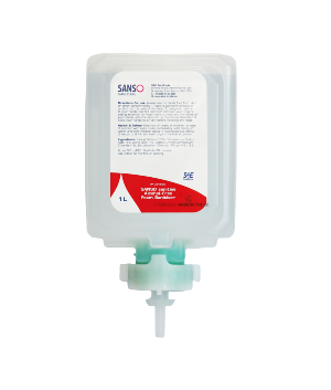 SANSO sanitise - Alcohol-Free FOAMING Hand Sanitiser 6x1000ml CARTRIDGE 