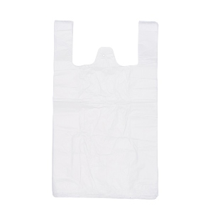 Small Blue Carrier Bags - 11x17x21in (pk 2000)