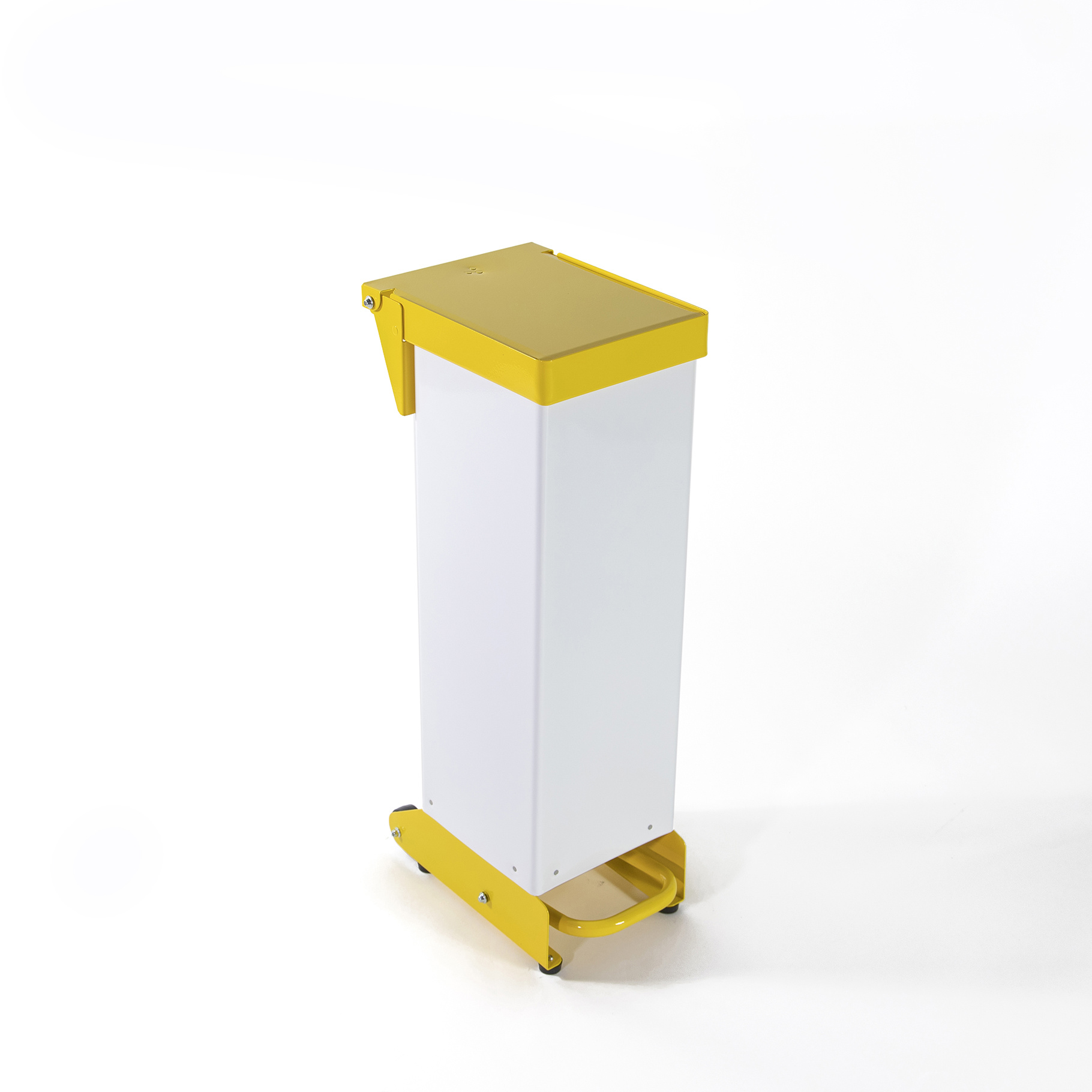 Solid Body FR Pedal Bin / Sack Holder - Small - Yellow - 18 litre