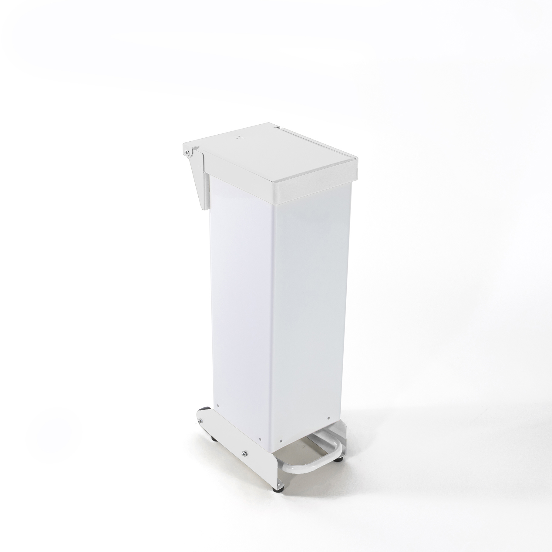 Solid Body FR Pedal Bin / Sack Holder - Small - White - 18 litre