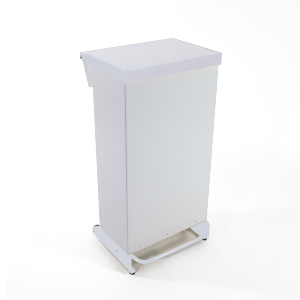 Solid Body FR Pedal Bin / Sack Holder - 65L - Silent Close – White