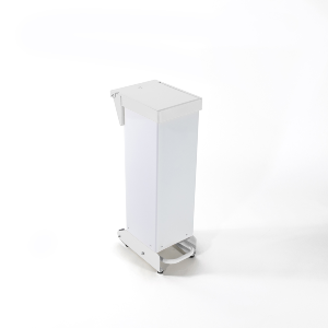 Solid Body FR Pedal Bin / Sack Holder - 18L - Silent Close – White