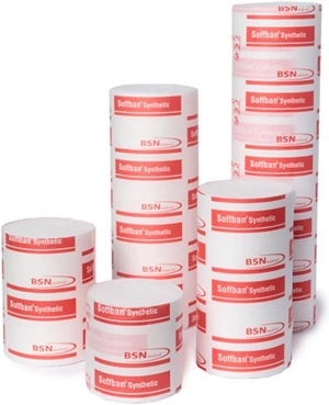 Soffban Synthetic Cast Padding Bandage 5cm x 2.7m (pack 8)